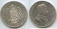 Deutsches Reich Kaiserreich Preussen 3 Mark Silber S0156 - Wilhelm II. 1888-1918 German States Prussia -