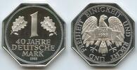Deutschland Bundesrepublik Silbermedaille Jubiläums-Silbermark GN463c - 40 Jahre Deutsche Währung 1948-1998 - Deutsche Mark -