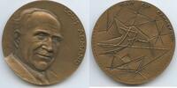 Frankreich Große Bronzemedaille M#0303 - Louis Armand 1971 Bergbauingenieur, Eisenbahner, Präsident von EURATOM -