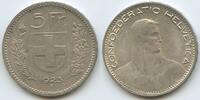 Schweiz Eidgenossenschaft 5 Franken Silber (5 Francs) 1923 B Bern M#1009... 585.70 元 含税 ＋  100.41 元 运费