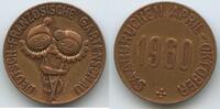 Deutschland Frankreich Medaille G11035 - Deutsch-Französische Gartenschau Saarbrücken April-Oktober -