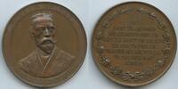 Österreich Kaiserreich Wien Große Bronzemedaille M#416 - Richard Heinzel Sprachwissenschaftler -