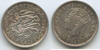Zypern 4½ Piastres Silber 1938 G3201 - George VI. British Colony Cyprus ... 502.03 元 含税 ＋  100.41 元 运费