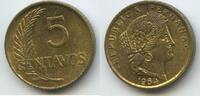 Peru Lima 5 Centavos 1964 G2572 - Liberty Republica Peruana Vorzüglich 33.47 元 含税 ＋  66.94 元 运费
