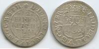 Brandenburg-Preußen 1/12 Taler (Doppelgroschen) Silber M#3105 - Friedrich Wilhelm, der Große Kurfürst 1640-1688 -