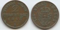 Brandenburg-Preußen 2 Pfennig G14038 - Wilhelm I. 1861-1888 Prussia -