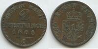 Brandenburg-Preußen 2 Pfennig G14043 - Wilhelm I. 1861-1888 Prussia -