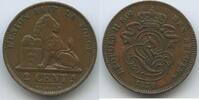 Belgien Königreich 2 Centimes G9033 - Des Belges Leopold II. 1865-1909 Belgium -