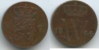 Niederlande Königreich ½ Cent G13510 - William III. 1849-1890 Netherlands -