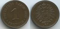 Deutsches Reich Kaiserreich 1 Pfennig G10443 - Germany Empire Wilhelm II. -