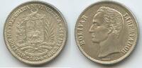 Venezuela 1 Bolivar Silber M#6152 - Simon Bolivar -