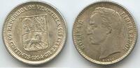 Venezuela 50 Céntimos (½ Bolivar) Silber M#6153 - Simon Bolivar -