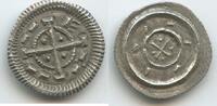 Ungarn Árpáden-Dynastie 1 Denar Silber H1100 - Bela II. 1131-1141 Hungary -