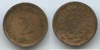 Deutsches Reich 2 Pfennig G10496 - Wilhelm I. 1871-1888 Germany Empire -