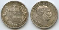Ungarn Kaiserreich 2 Korona Silber G5738 - Kaiser Franz Joseph I. 1848-1916 -