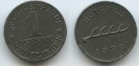 Deutsches Reich Württemberg 1 Pfennig Notgeld M202 - Reutlingen Kriegsnotgeld War Money Token-Coinage -