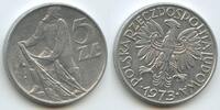 Polen 5 Zlotych Aluminium G4267 - Fisherman Poland Polskich Polska Rzeczpospolita Ludowa -