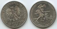 Polen 500 Zlotych (500 Zloty) G4286 - Beginning of WWII 50th Anniversary Poland -