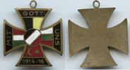 Deutsches Reich - Osmanisches Reich Patriotisches Abzeichen, Orden, Badge G10639 - Gott mit uns - Erster Weltkrieg -