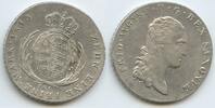 Sachsen-Albertinische Linie 1 Konventionstaler Silber GB1160 - Friedrich August I. 1806-1827 -