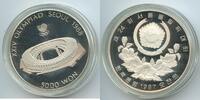Südkorea 5000 Won G7252 - Olympiade Seoul 1988 Stadium South Korea -