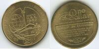 Vereinigten Staaten von Amerika USA 1 Dollar Token Jeton Wertmarke M576 - America's Space Age World's Fair Seattle, Washington -