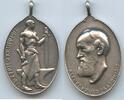 Deutsches Reich Kaiserreich Silbermedaillle GX680 - Friedrich Krupp 1812-1912 - Alfred Krupp 26.April 1812 -