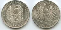 Deutschland Bundesrepublik 5 Mark Silber S0110 - Gottfried Wilhelm Leibnitz Germany Federal Republic -