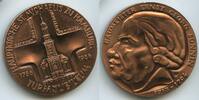 Hamburg Hansestadt Große Medaille PA695 - St.Michaelis Turmjubiläum 1786-1986 Ernst Georg Sonnin 1713-1794 -