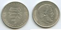 Ungarn Magyar Köztársaság 5 Forint Silber M#5906 - Kossuth 1802-1894 Hungary -