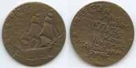 Deutschland Bundesrepublik Pforzheim Bronzemedaille Kunstmedaille GX637 - Zur Jahreswende 1973/74 Segelboot - Mayer´s Kunstprägeanstalt -