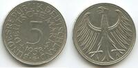 Deutschland Bundesrepublik 5 Mark Silber S0412 - Silberadler Germany Federal Republic Silver Eagle BRD -