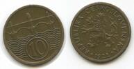 Tschechoslowakei 10 Haleru 1922 G0605 - Czechoslovakia Vorzüglich 29.29 元 含税 ＋  66.94 元 运费