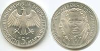 Deutschland Bundesrepublik 5 Mark Silber G7878 - Wilhelm & Alexander von Humboldt Germany Federal Republic -