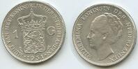 Niederlande 1 Gulden Silber G0864 - Wilhelmina 1890-1948 Netherlands -