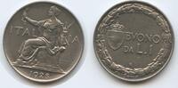 Italien Königreich 1 Lira G0975 - Vittorio Emanuele III. 1900-1946 RARES JAHR Italy Italia -