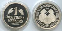 Deutschland Bundesrepublik Medaille 1 Deutsche Währung GY327 - 50.Jahrestag deutsche Münze -