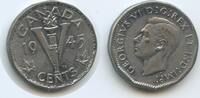 Kanada 5 Cents G6554 - Chrom King George VI. 1936-1952 Canada -