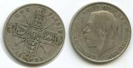 Großbritannien Great Britain United Kingdom One Florin Silber G2251 - King George V. 1910-1936 United Kingdom -