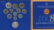 Italien Original Kursmünzensatz KMS GN273 - Official Coin Mint Set mit Silber -