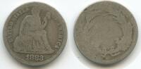 Vereinigten Staaten von Amerika One Dime Silber 1883 H0397 - Seated Libe... 83.67 元 含税 ＋  66.94 元 运费