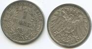 Deutsches Reich Kaiserreich 1 Mark Silber S0473 - Germany Empire Munich Wilhelm II. -