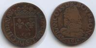Frankreich Double Liard G12452 - Chateau Renaud - Francis von Bourbon 1603-1614 France -