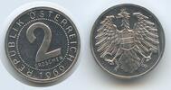Österreich 2.Republik 2 Groschen G12037 - Austria RAR Proof -
