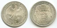 Deutschland Bundesrepublik 5 Mark Silber S0111 - Wilhelm & Alexander von Humboldt Germany Federal Republic -