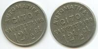 Niederlande 12½ Ct. Token Coinage Jeton Wertmarke T478 - RAR Amsterdam Automatiek Cito Kalverstr. 180 Netherlands -