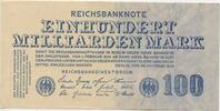 Deutsches Reich Weimar 100 Milliarden Mark GB317 - Banknote Notgeld Paper Money Germany -