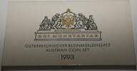 Österreich 2.Republik Offizieller Kursmünzensatz KMS 1993 MS GN821 - Ori... 234.28 元 含税 ＋  83.67 元 运费