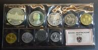 Österreich Großer Kursmünzensatz Original GN314 - KMS mit 25 + 50 Schilling Silber - Coin Mint Set -
