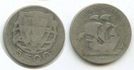 Portugal 5 Escudos G16032 - Segelschiff Sail-Ship Republica Portuguesa -